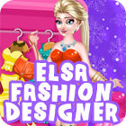 Elsa Fashion Designer spel
