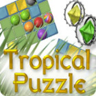 Tropical Puzzle spel Tropical Puzzle spel